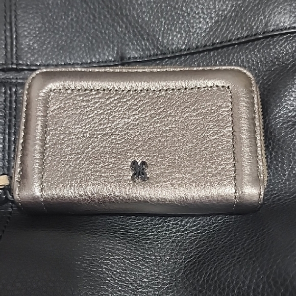 HOBO Handbags - ~HOBO~Metallic Silver Wallet